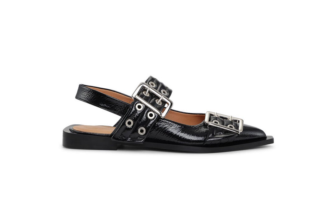 Anthropologie s shoes look almost identical to Ganni s 300 buckle ballet flats The Independent